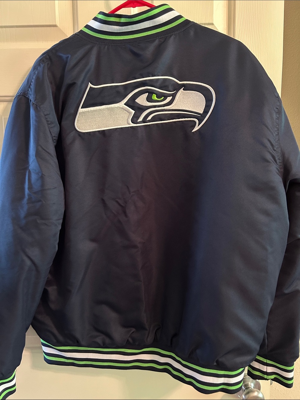 NFL Seattle Seahawks Starter Jacket- large - Picture 7 of 10